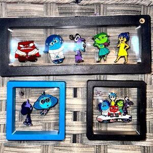 INSIDE OUT 7 Pc COLLECTORS PIN SET NWOT